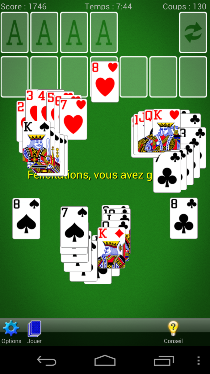 free online solitaire games full screen