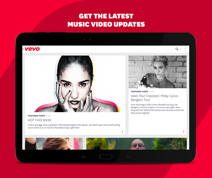 Vevo - regardez des clips Vevo - regardez des clips