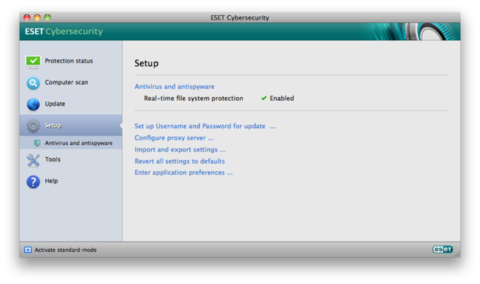 ESET CyberSecurity ESET CyberSecurity
