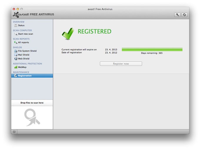 avast! Free Antivirus for Mac avast! Free Antivirus for Mac
