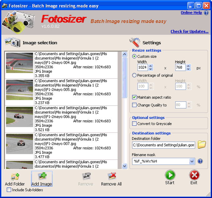 Fotosizer Fotosizer