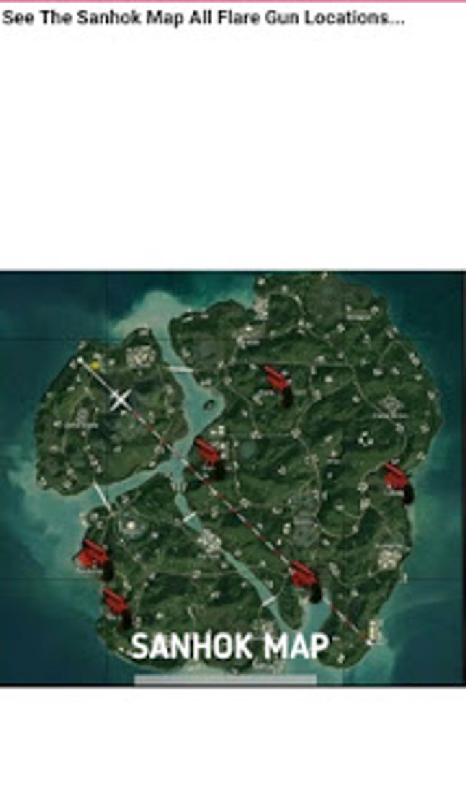 Flare Gun location PUBG MOBILE for Android - Download 