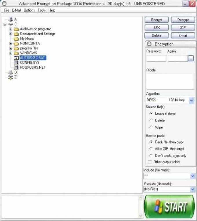Advanced Encryption Package