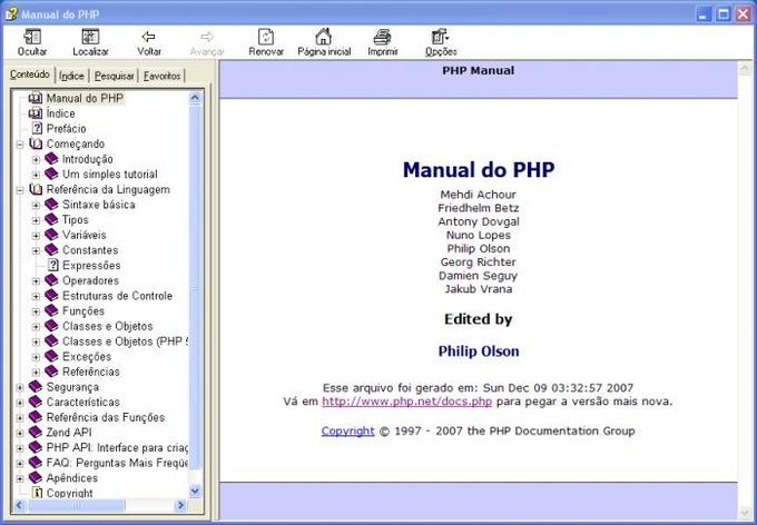 Manual do PHP Manual do PHP