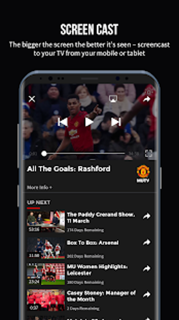 MUTV - Manchester United TV::Appstore for Android