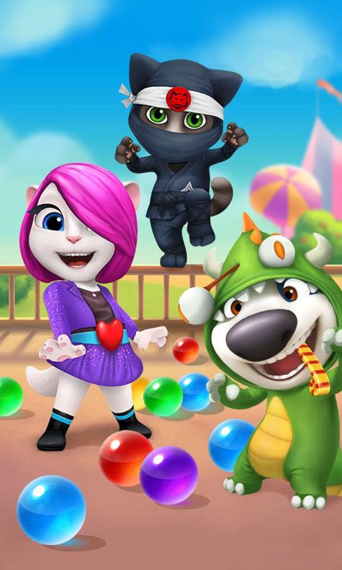 Talking Tom Bubble Shooter Talking Tom Bubble Shooter