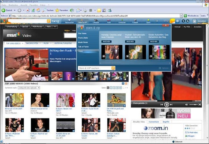 MSN Toolbar MSN Toolbar