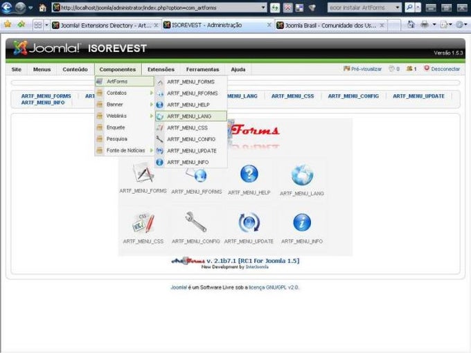 Joomla! em português
