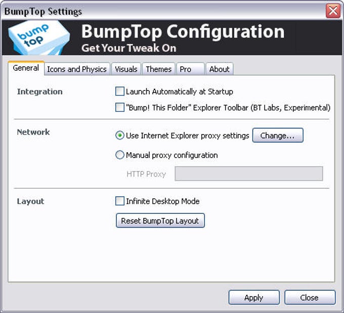 BumpTop BumpTop