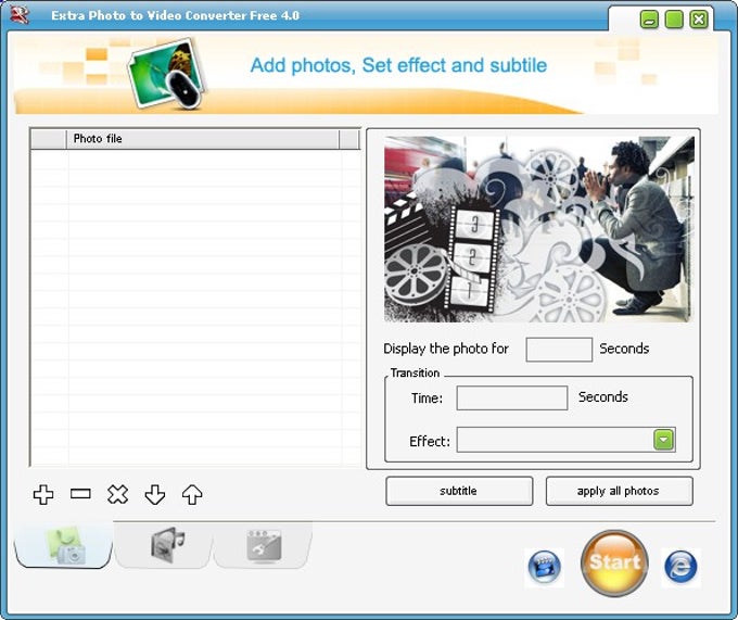 Extra Photo to Video Converter Free Extra Photo to Video Converter Free