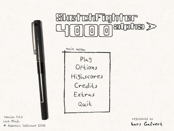 SketchFighter 4000 Alpha