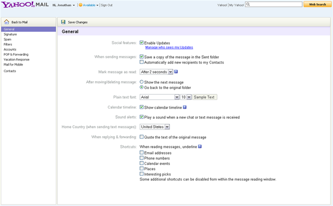 Yahoo! Mail Yahoo! Mail