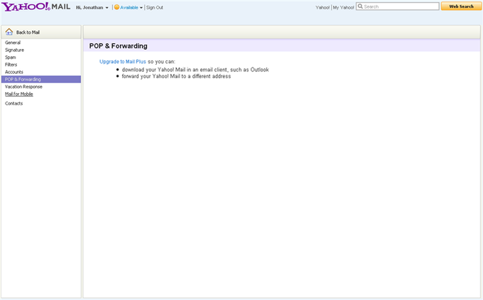Yahoo! Mail Yahoo! Mail