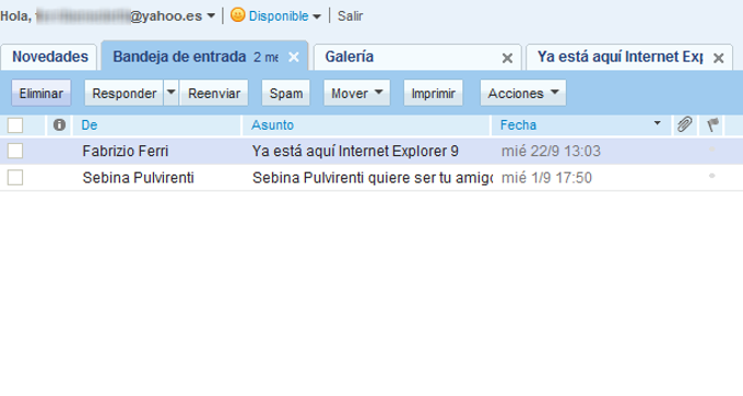 Yahoo! Mail Yahoo! Mail