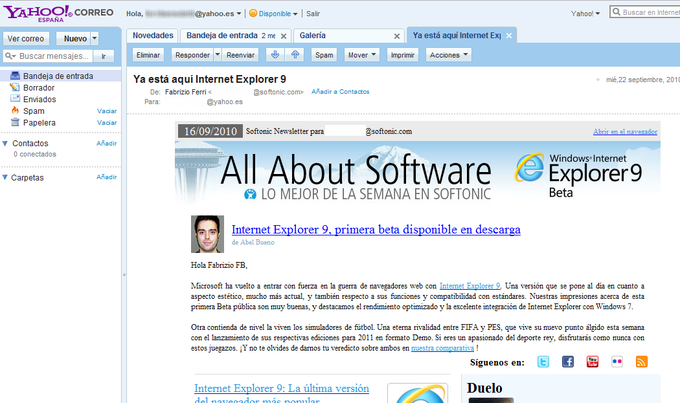 Yahoo! Mail Yahoo! Mail