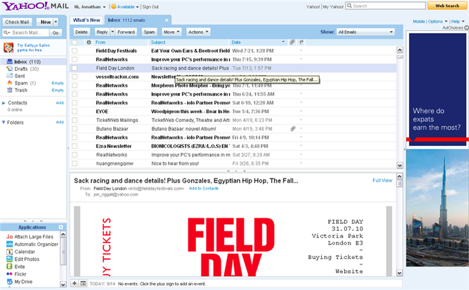 Yahoo! Mail Yahoo! Mail
