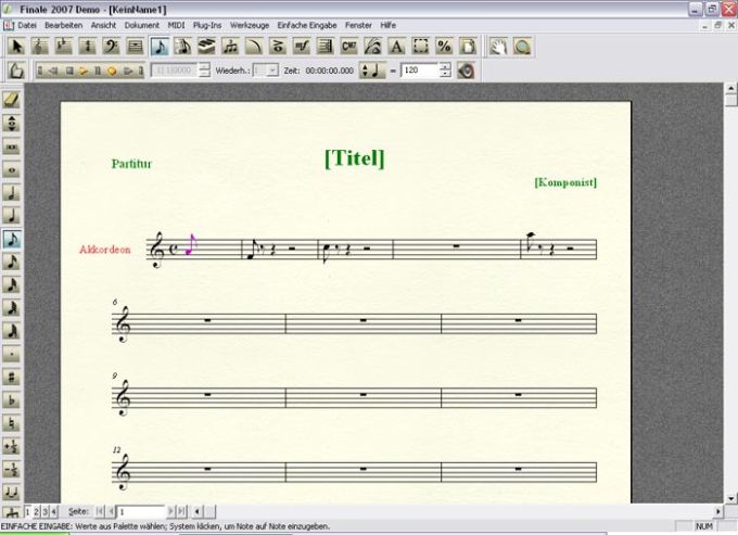 finale notepad free software