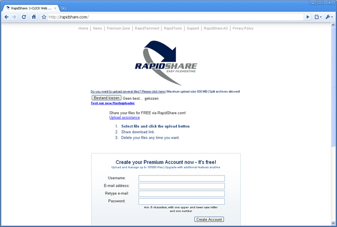 RapidShare RapidShare