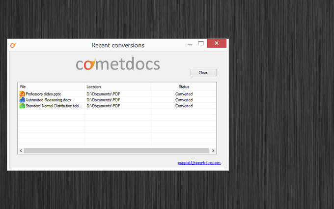 Cometdocs Desktop Cometdocs Desktop