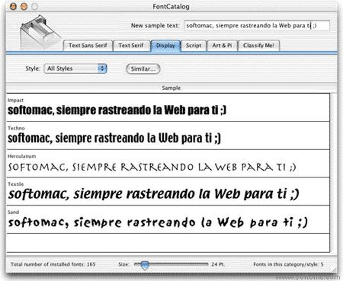 FontCatalog FontCatalog