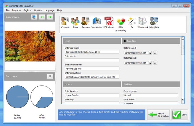 Contenta CR2 Converter Contenta CR2 Converter