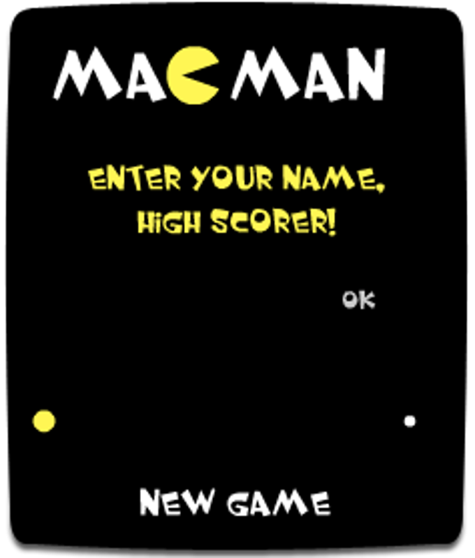 Mac Man Widget Mac Man Widget