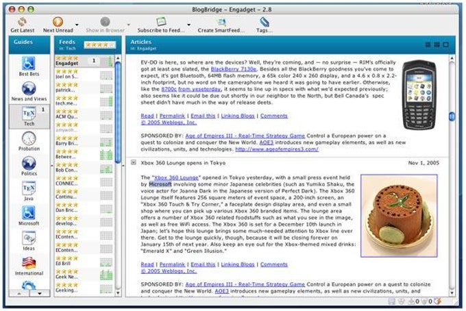 BlogBridge BlogBridge