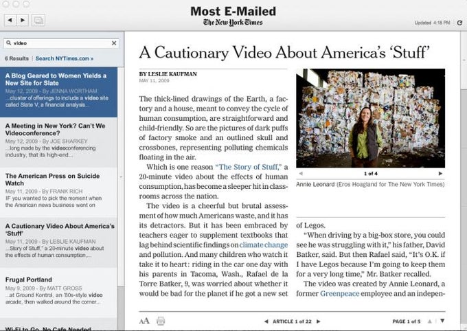 Times Reader Times Reader