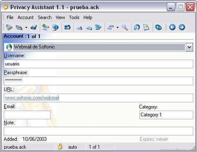 Privacy Assistant Privacy Assistant