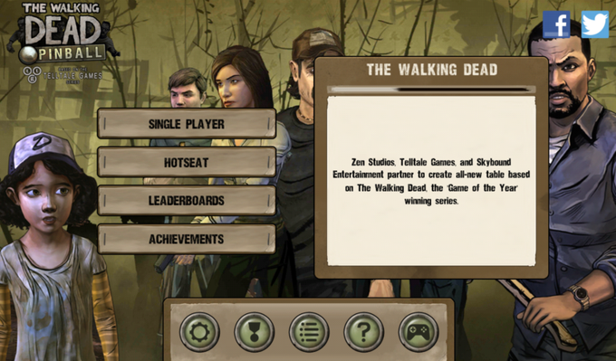 The Walking Dead Pinball The Walking Dead Pinball