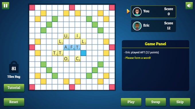 Words Scrabble Plus