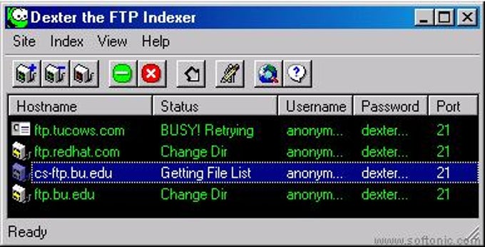 Dexter the FTP Indexer Dexter the FTP Indexer