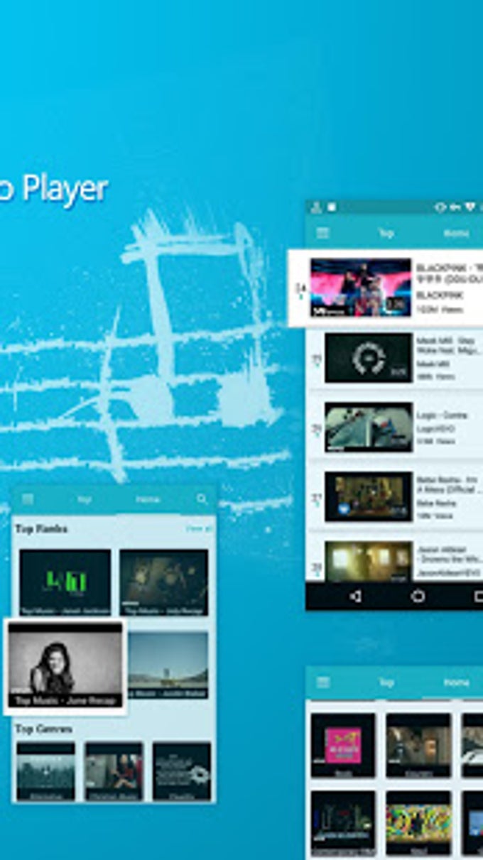 Blue Tunes - Floating Youtube Music Video Player