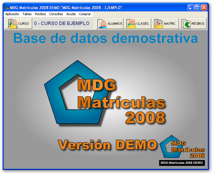 MDG-Matrículas MDG-Matrículas