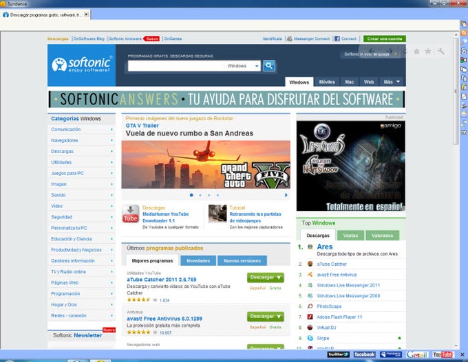 Sundance Web Browser Sundance Web Browser