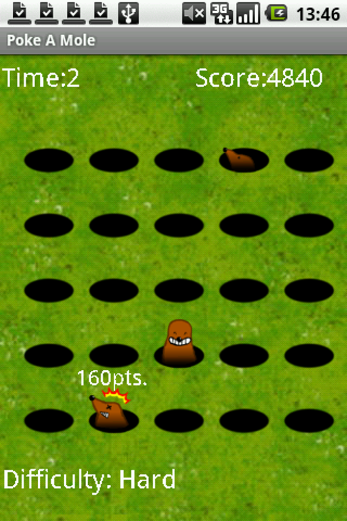Poke a mole Poke a mole