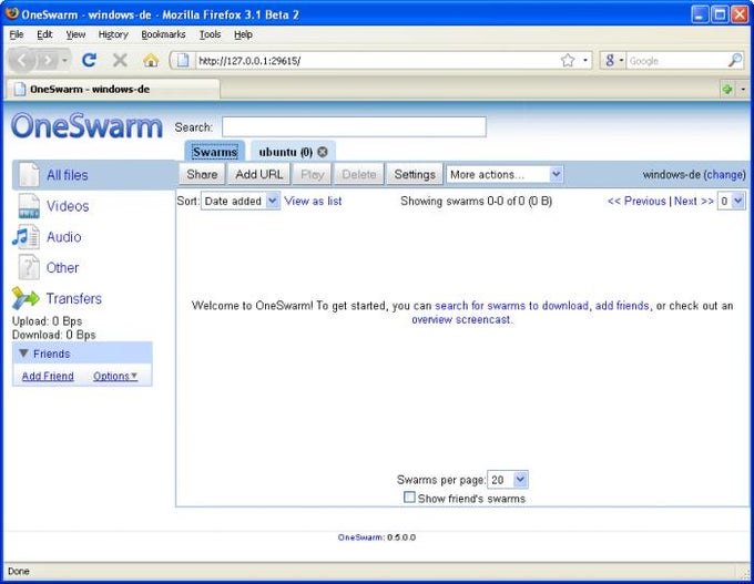 OneSwarm OneSwarm