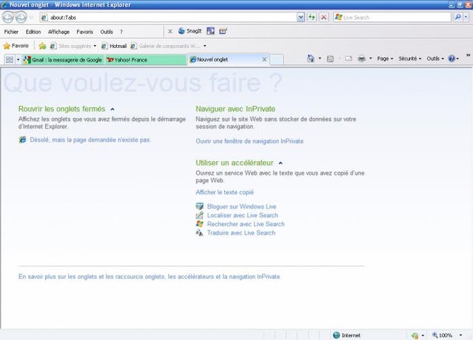 Internet Explorer Internet Explorer