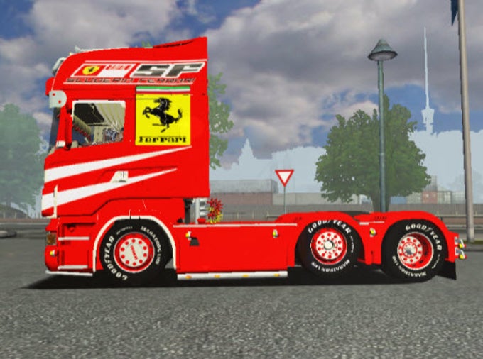 Euro Truck Simulator Scania R500 Ferrari Euro Truck Simulator Scania R500 Ferrari