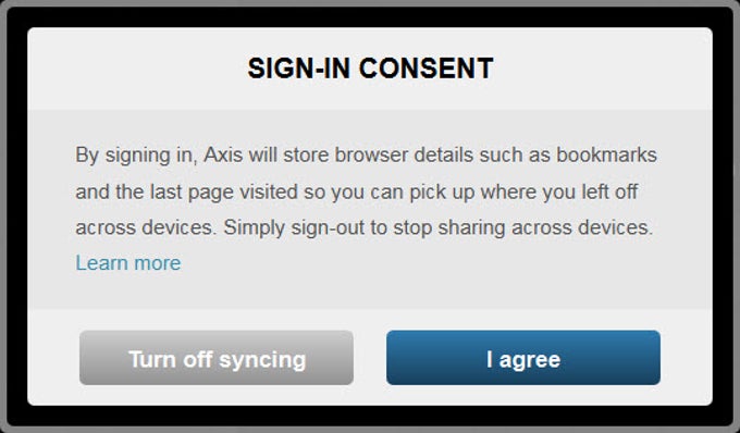 Yahoo! Axis Yahoo! Axis