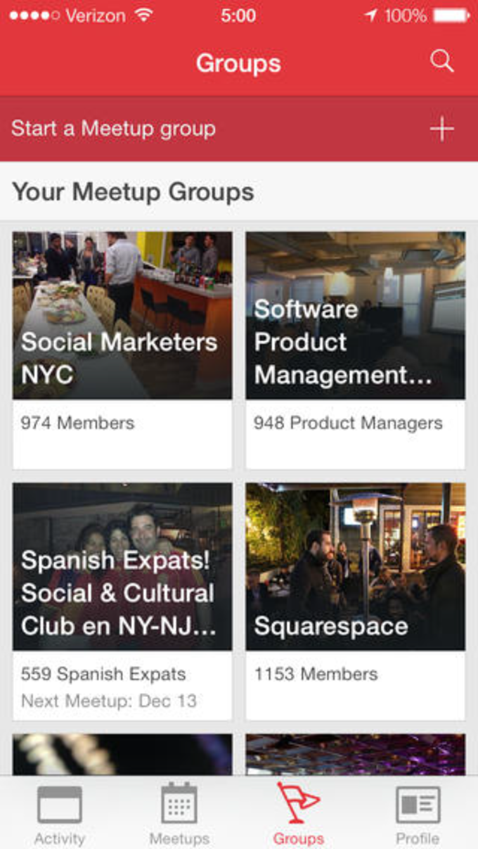 Meetup for iPhone - Download