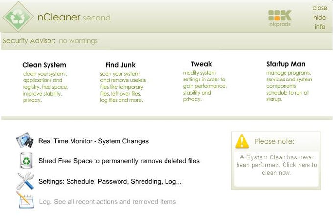 nCleaner nCleaner