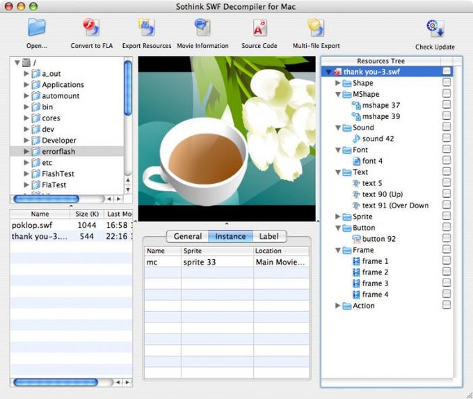 Sothink SWF Decompiler Sothink SWF Decompiler