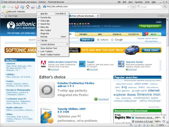 TheWorld Browser TheWorld Browser