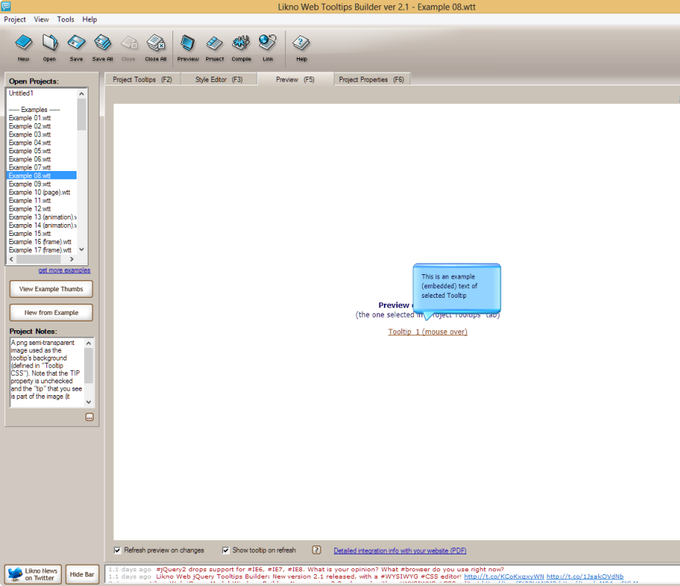 Likno Web HTML Tooltips Builder Likno Web HTML Tooltips Builder