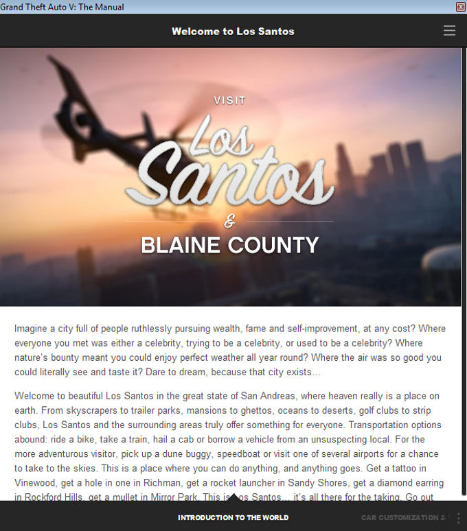 Grand Theft Auto V: The Manual Grand Theft Auto V: The Manual