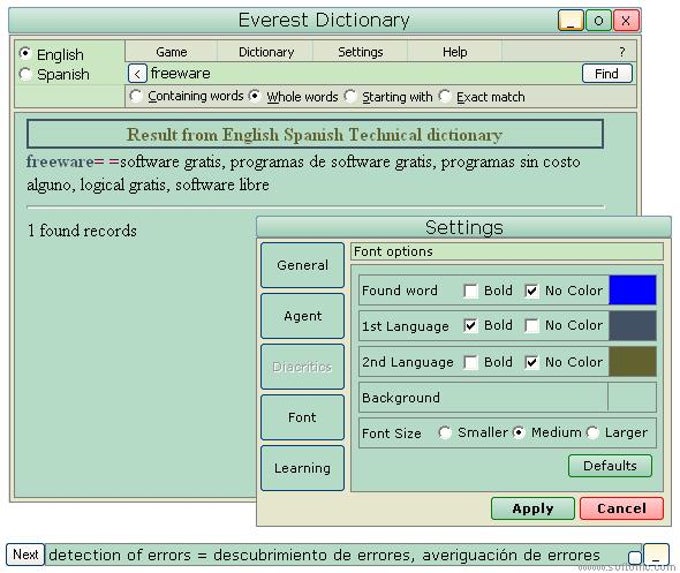 Everest Dictionary Everest Dictionary