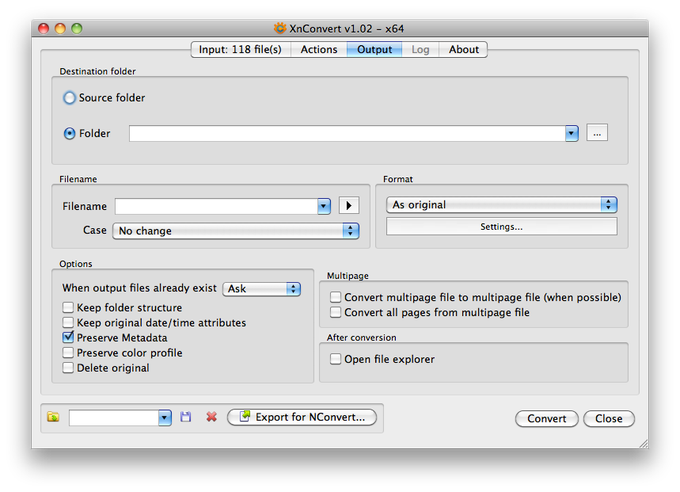 XnConvert XnConvert