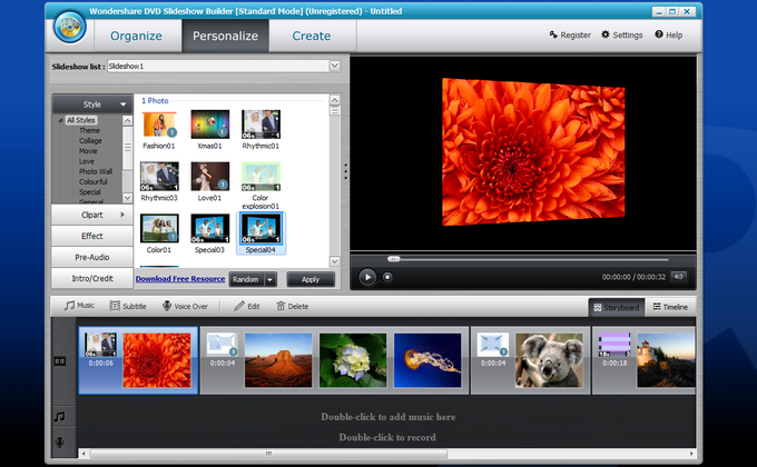 Wondershare DVD Slideshow Builder Deluxe Wondershare DVD Slideshow Builder Deluxe