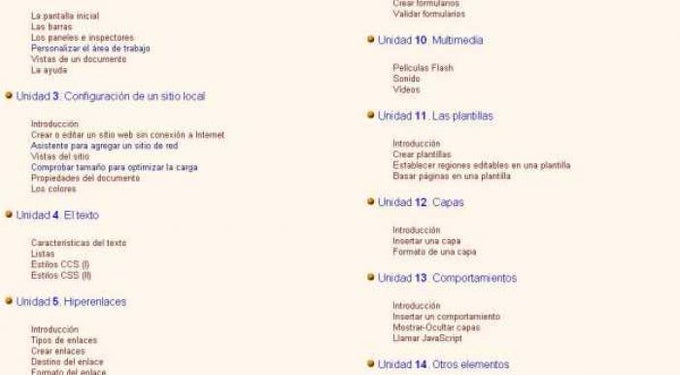 Curso de Dreamweaver MX 2004 Curso de Dreamweaver MX 2004